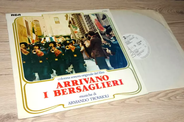 ARMANDO TROVAJOLI arrivano i bersaglieri PROMO colonna sonora LP