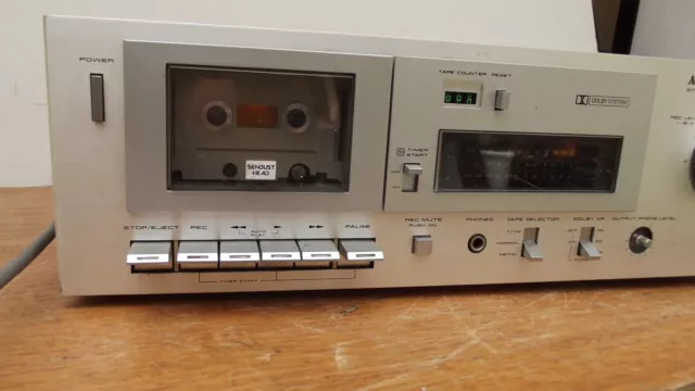 Vintage AKAI CS-M02 Stereo Cassette Tape Deck