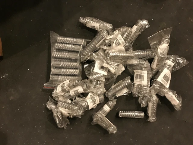 (28) Lag bolt shields 3/4" hole 1/2" Lag 3" long