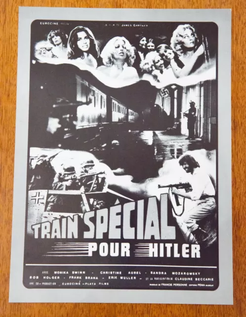 TRAIN SPECIAL POUR SS Synopsis - ALAIN PAYET, MONICA SWIN - EROTIQUE NAZI