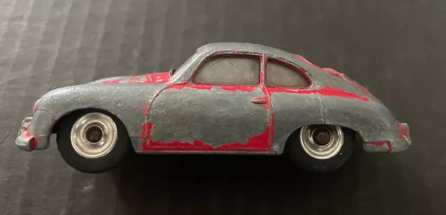 Vintage Dinky Toys 182 Porsche 356 A Coupé 1958. Original. Unrestauriert