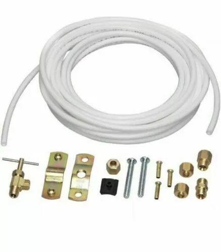 Kit de máquina de hielo de poliuretano push-to-Connect Everbilt 1/4" - blanco