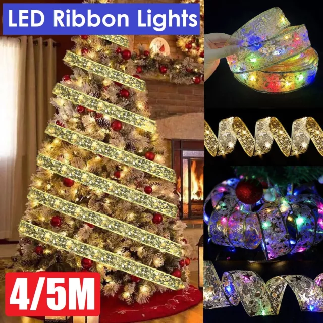 Fairy String Lights LED Ribbon Lights Christmas Tree Lights Party Decorations