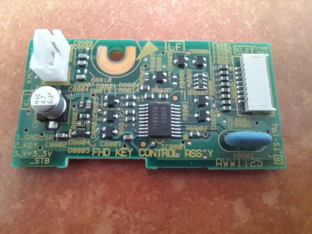 Pioneer AWW1125 (FHD KEY CONTROL ASSY) PDP-5000EX