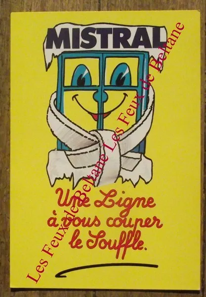 Carte postale Discap,Mistral, numeroté 250 ex.  CPSM
