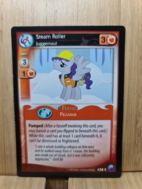 My Little Pony🏆2014 "Friend" STEAM ROLLER Trading Card🏆 FREE POST