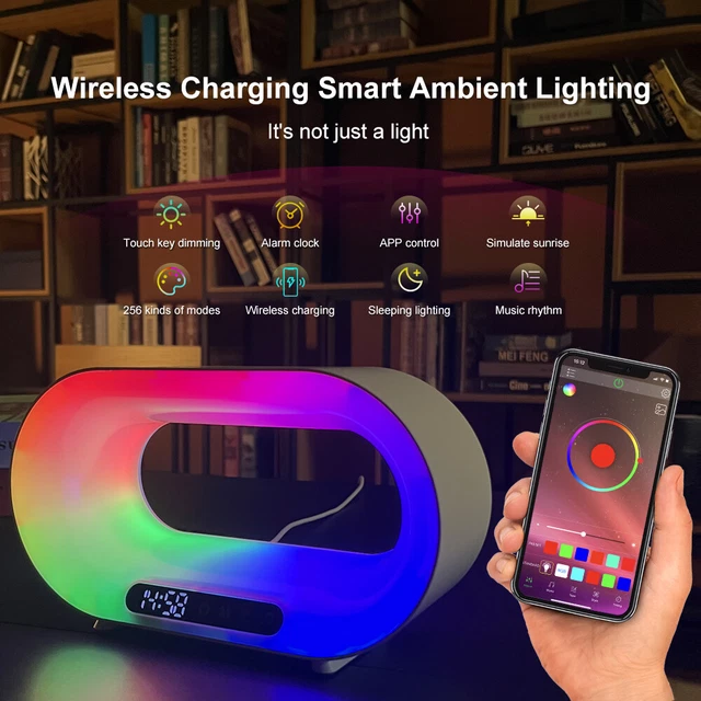 Night light controlled shop by phone