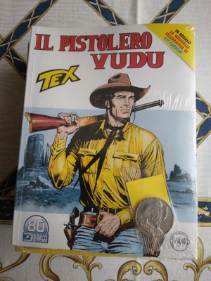 Tex N° 726 Il Pistolero Vudu ITALIANO Medaglia Kit Carson Sergio Bonelli 
