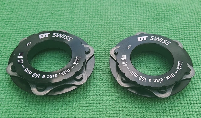 2 Pack Bicycle Disc Brake Adaptor, Centerlock to 6-Bolt, 160mm Rotor Max