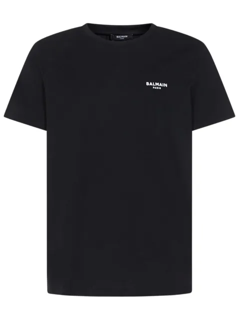 ✅ Balmain Paris T-shirt uomo girocollo TG. S-M-L-XL-XXL tshirt Nero bianco