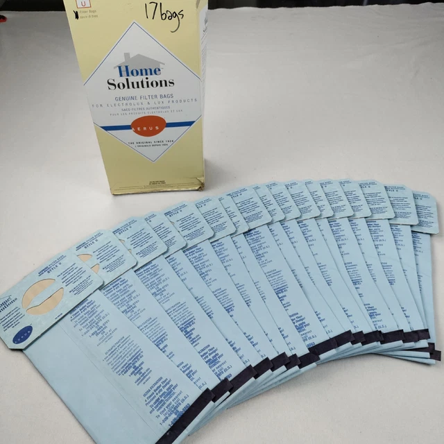 Aerus Home Solutions Genuine Vacuum Filter Bags Style U Electrolux Lux (17)