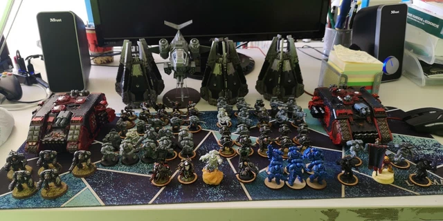 WARHAMMER 40K ORK Rogue Trader Tinboyz Eldar Squat Metallo Raro EUR 52 - Foto 7