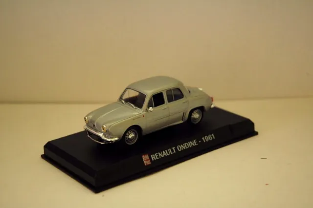 Voiture Renault Ondine 1961 Auto Plus 1/43Eme Neuf Sous Blister