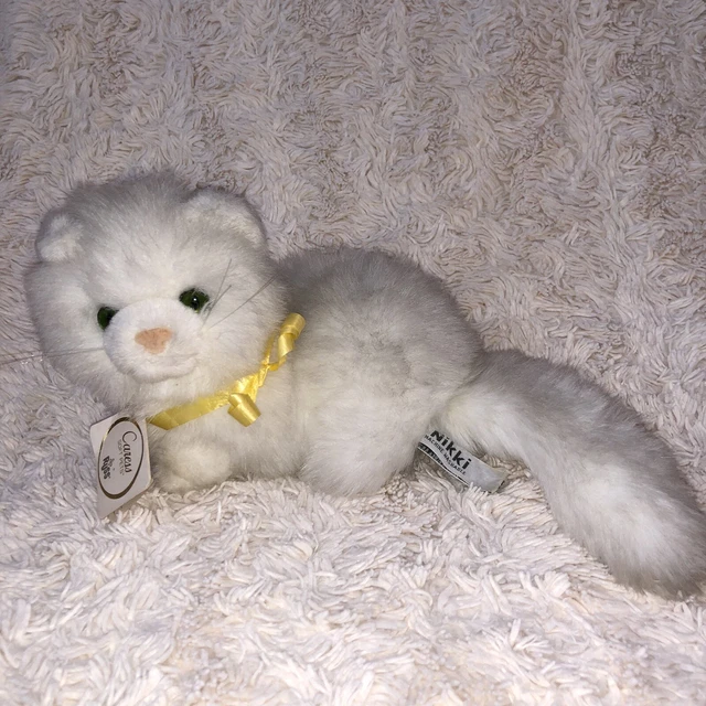vintage-1980s-russ-berrie-nikki-persian-white-cat-soft-plush-toy