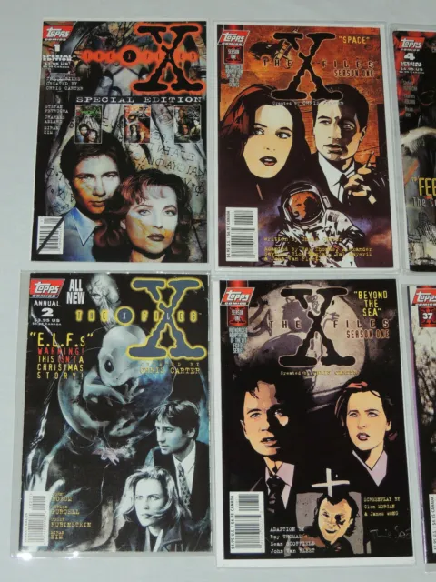 13 X-Files Topps Comics - Fight The Future Vol 1 #'S 1 37 38 40 Ice Space Fire 2