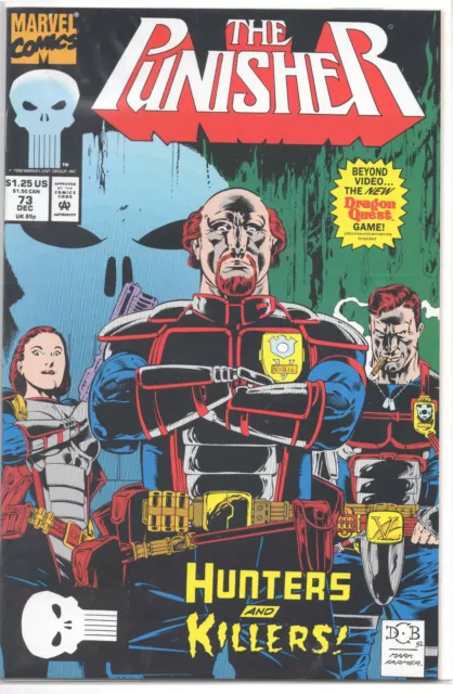 THE PUNISHER - Hunters And Killers (Vol. 2 - Issue 73) 1992 (Marvel Comics)