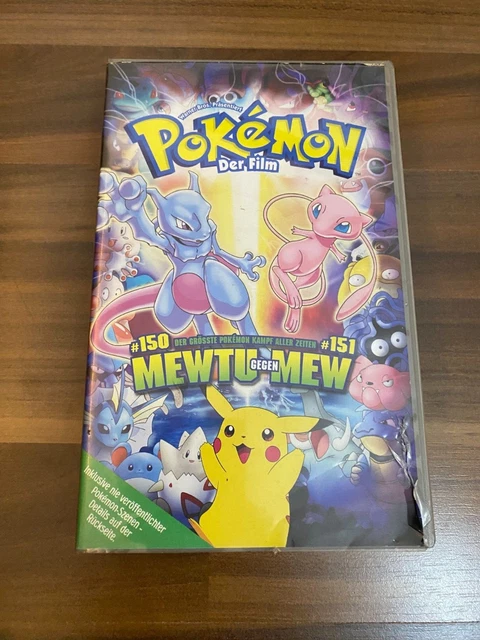 Pokemon Buch Mewtu Gegen Mew POKÉMON DER FILM Mewtu gegen Mew / Pikachus Ferien / VHS