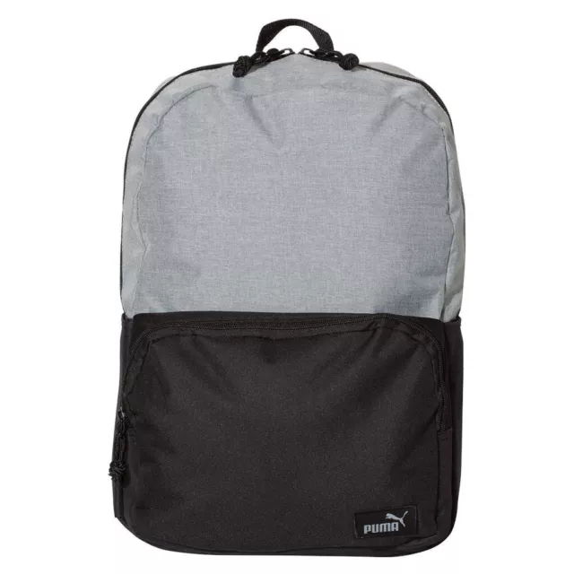 Puma 15L Base Backpack - Heather Light Grey/Black - NWT