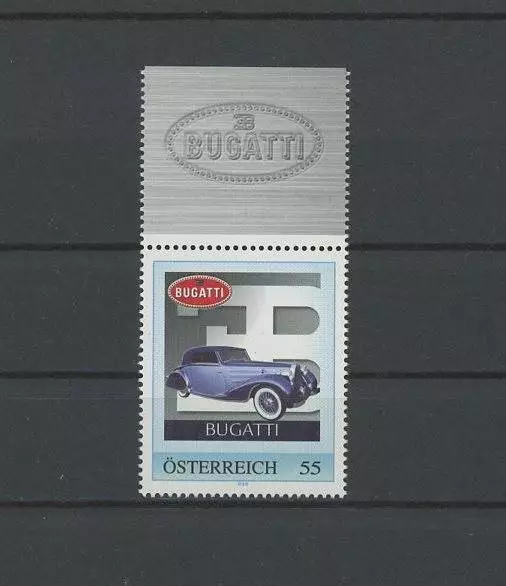 ÖSTERREICH PM AUTOS BUGATTI AUTO OLDTIMER postfrisch ** MNH m3757