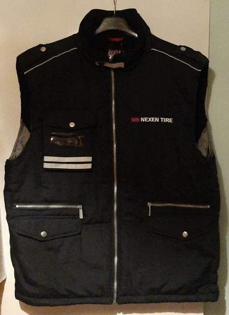Gilet da Lavoro Smanicato Nexen Tyre Invernale Giubbotto Imbottito Multitasche