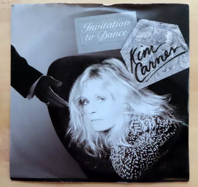 KIM CARNES Invitation To Dance UK 7" 45 Vinyl P/S EA191 New Wave/Synth Pop