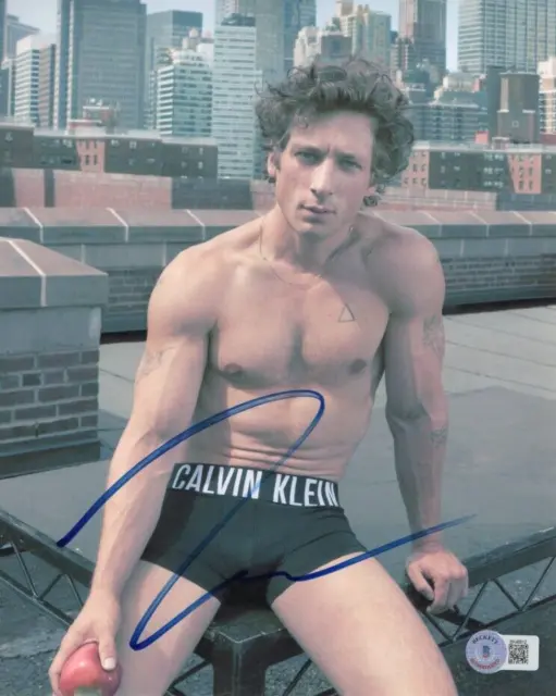 Sexy Jeremy Allen White Signed 8x10 Photo The Bear Authentic Autograph Beckett