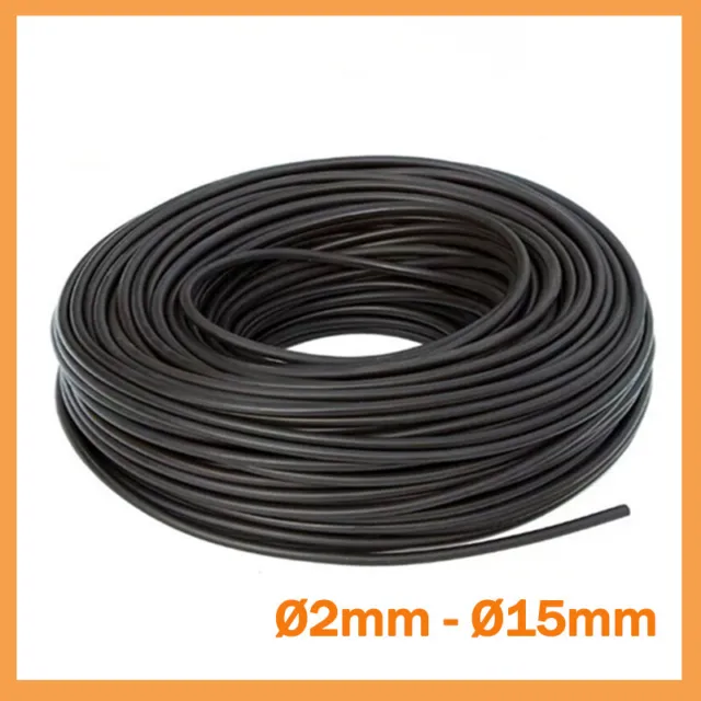 2mm - 15mm Fluorine Rubber Solid Sealing Round Strip O-ring High Temp Resistance