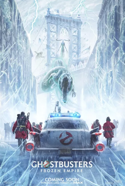 GHOSTBUSTERS: FROZEN EMPIRE - Original DS 1sh 27x40 Movie Theater Poster Rolled