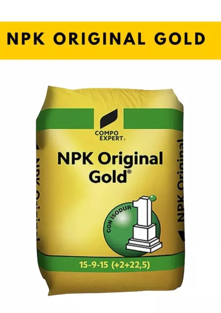 Concime Npk Original Gold®  Nitrophoska In Sacchetto Sfuso Da Kg 4.