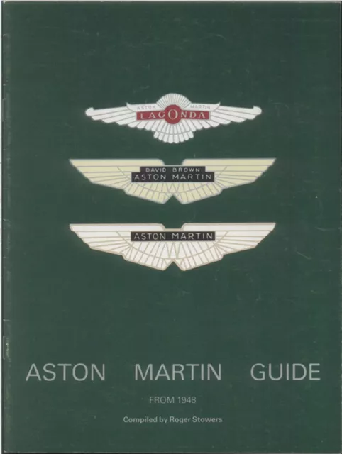 Aston Martin GUIDE (From 1948 to 1976) Model by Model Catalog