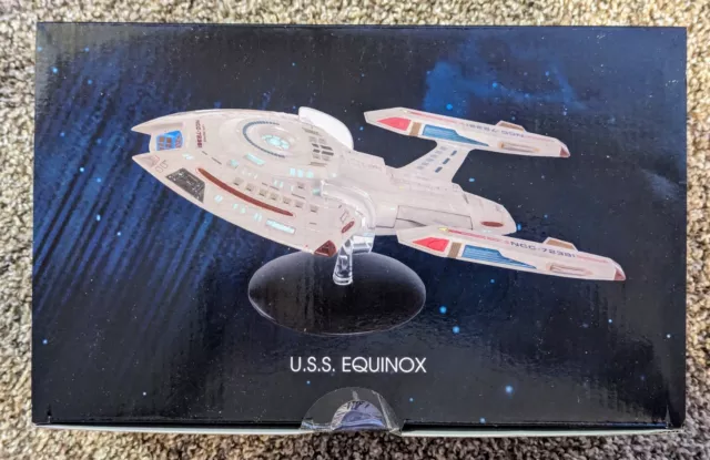 Eaglemoss Star Trek XL USS Equinox NCC-72381 Nova Class Starship New NO magazine