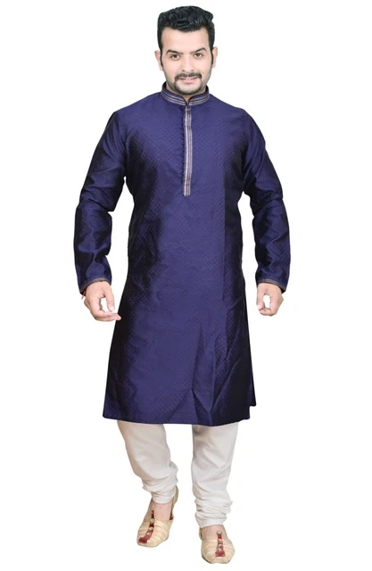 Pigiama uomo Kurta Churidaar cerimoniale indiano abbigliamento festa 1910