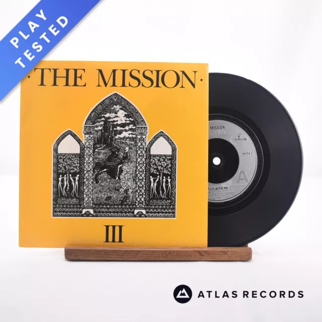 The Mission - III - 7" Vinyl Record - EX/EX