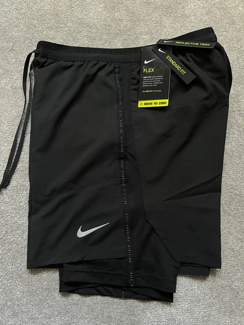 Men's Black Nike Flex Stride Running Shorts