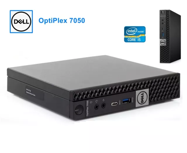 Mini PC Dell OptiPlex 7050 i5-7500 8GB PC4 256GB SSD inkl Netzteile #R1-A7