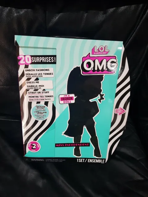 LOL Surprise - OMG - MISS INDEPENDENT Fashion doll with 20 surprises fx