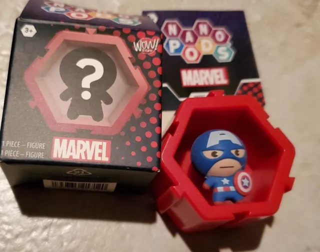 Marvel WOW Nano Pods Avengers Captain America