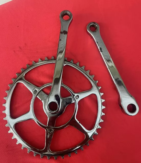 WILLIAMS COTTERED CRANK Set Chain Set Vintage Bike Cycling 1950s 25.00 PicClick UK