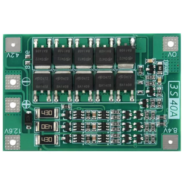 8X(3S 40A Für Schraubendreher 12 V Li-Ion 18650 Bms Pcm Batterie Schutz Platin8)