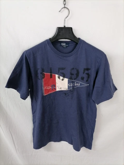 POLO RALPH LAUREN Maglia Maniche Corte T-Shirt Maglia Tg 12 - 14 ANNI Bambino
