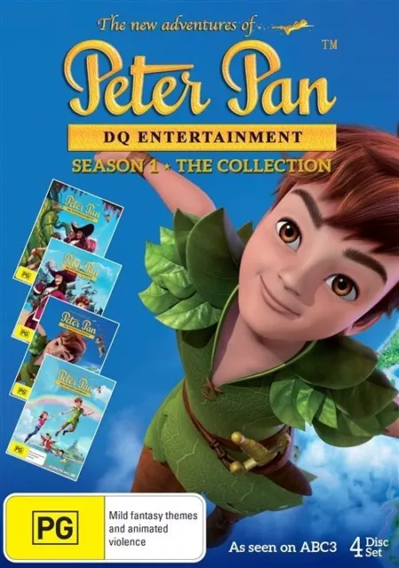 Peter Pan Season 1 The Collection (4 DVD) Brand new sealed, region 4