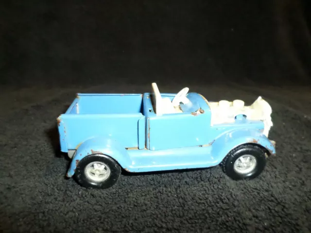 Camion vintage Topper bleu Hot Rod fabriqué au Japon 3