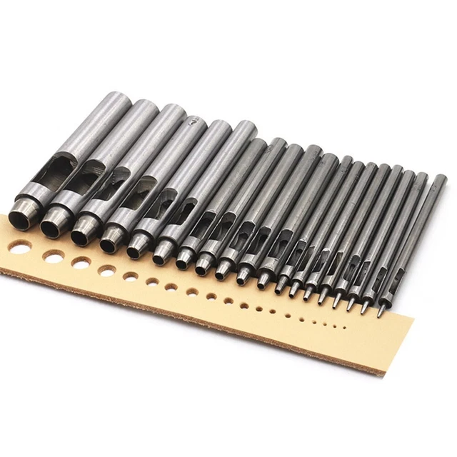 Nuovo Pratico Attrezzo Punzone Cavo Perforatrice 1 1x Giacche Durevole