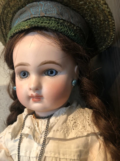 Poupee Ancienne Porcelaine Jumeau 4 Bouche Fermee Jouet Collection  Doll