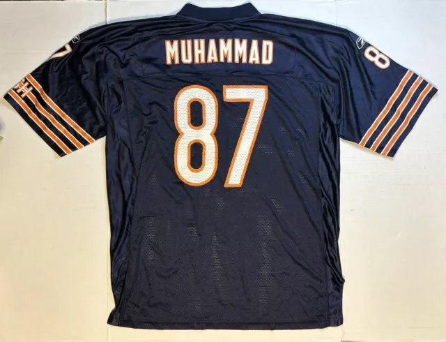 Reebok NFL Chicago Bears Jersey Mens XL Mushin Muhammad
