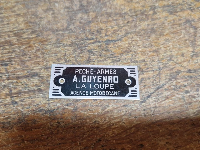 Ancienne plaque vélo 1914 fiscale taxe impôt vélocipèdes bicyclette