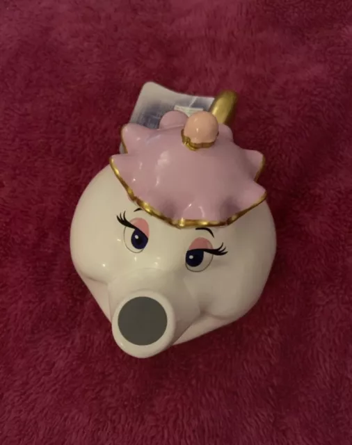 Mrs Potts Teapot Money Box, Ornament, Disney Beauty And The Beast