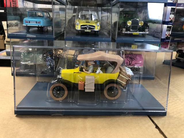 Voiture TINTIN 1/24 Collection Hachette N°71 La Ford T Jaune