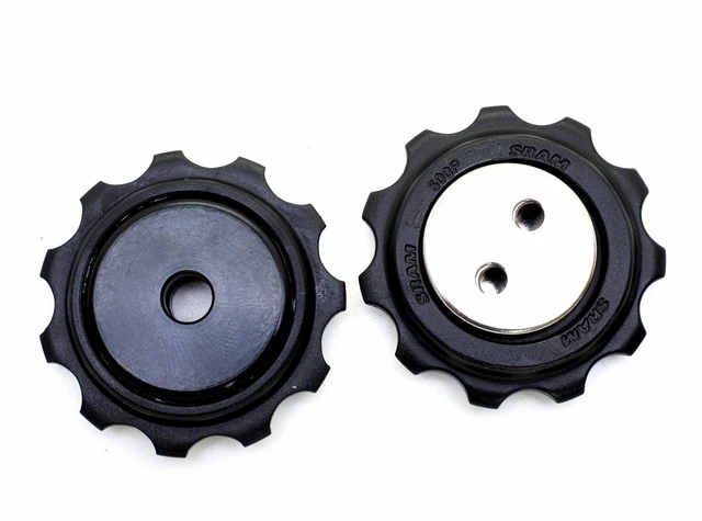 Genuine SRAM 2005-07 X9 9 Spd Rear Derailleur Pulley Kit for Medium, Long cage