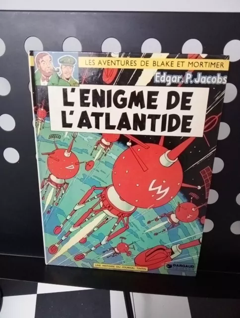 L'Énigme De L'Atlantide - Blake & Mortimer - 1977 - Dargaud - Très Bon État.